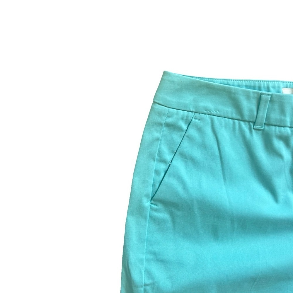 Talbots Cropped Pants Teal Size 8p - Picture 6 of 8
